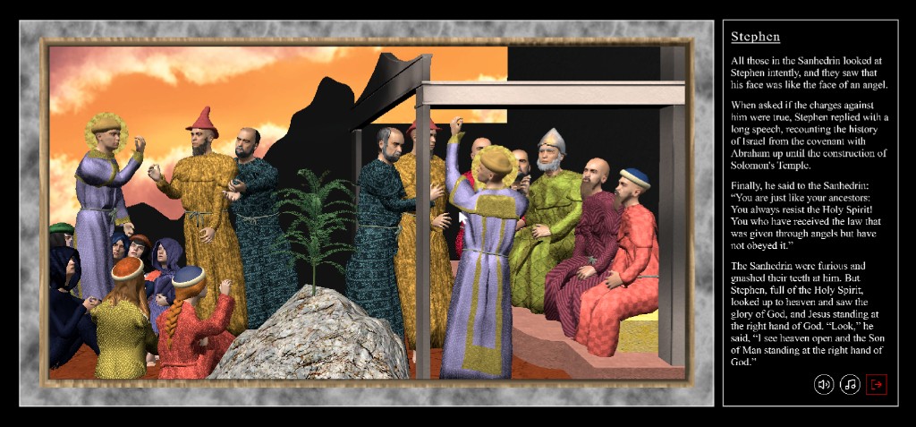 Cover image for Legend of St. Stephen: St. Stephen Preaching / St. Stephen before the High Priest and Elders of the Sanhedrin