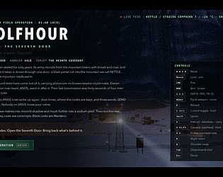 Wolfhour: Act One — The Seventh Door game screenshot