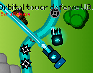 Orbital Tower Defense game screenshot