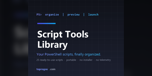 Cover image for Script Tools Library