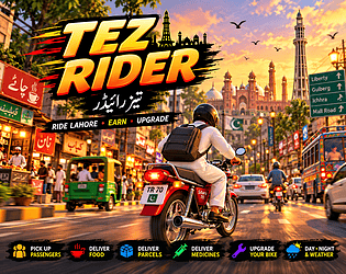 Tez Rider game screenshot