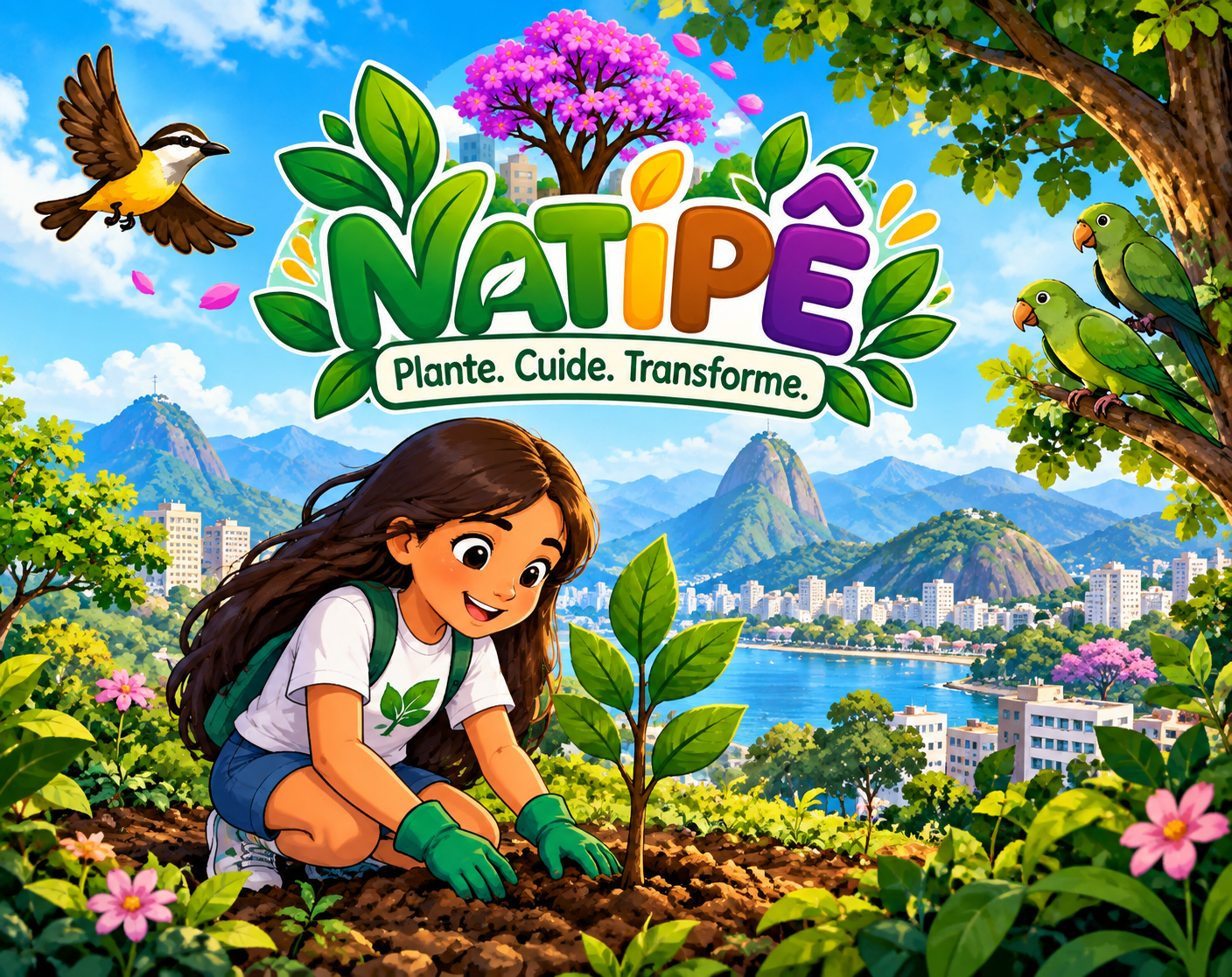 Cover image for NATIPÊ - Plante. Cuide. Transforme.