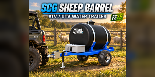 Cover image for SCG Sheep Barrel – Farming Simulator 25