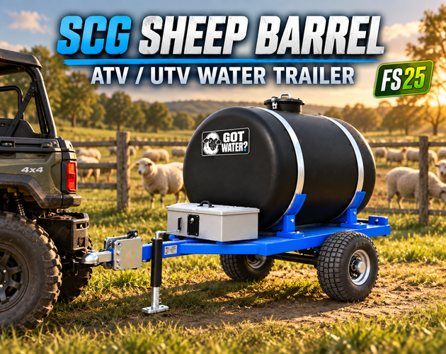 Cover image for SCG Sheep Barrel – Farming Simulator 25