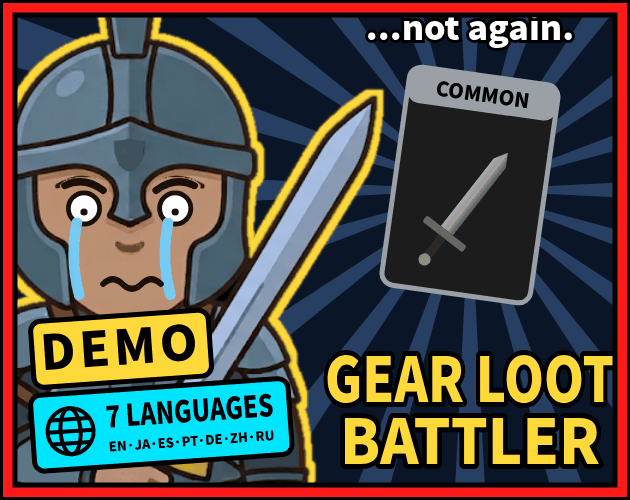 Cover image for Gear Loot Battler - DEMO