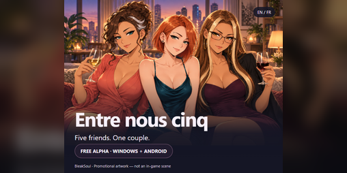 Cover image for Entre nous cinq
