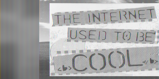 Cover image for The Internet Used to be Cool