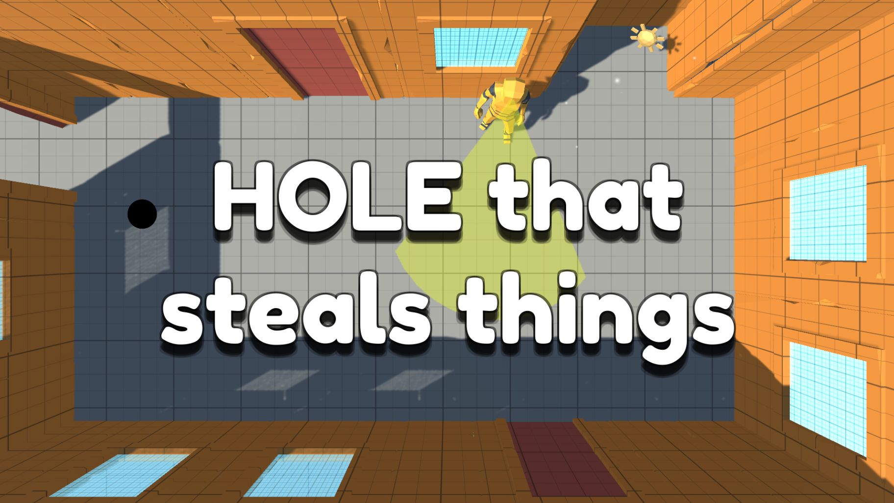 Cover image for Hole that steals things