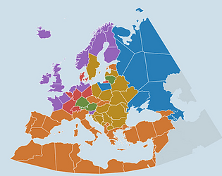 Risk - Europe (2D) game screenshot