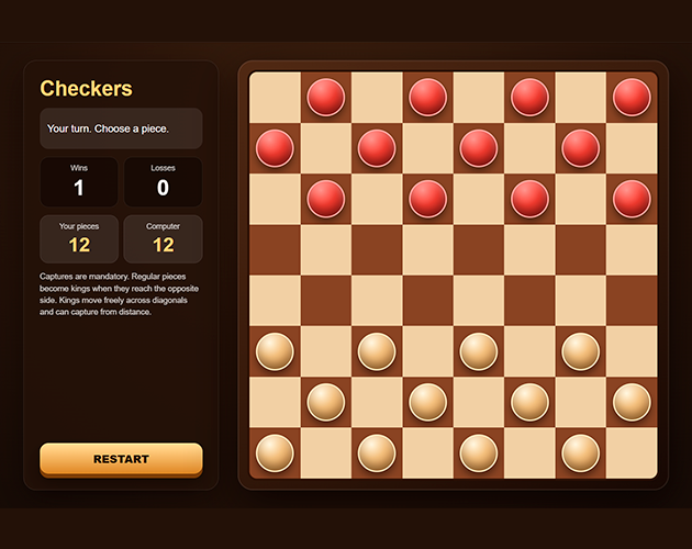 Cover image for Checkers