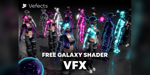 Cover image for Free Galaxy Shader - Unity DEMO
