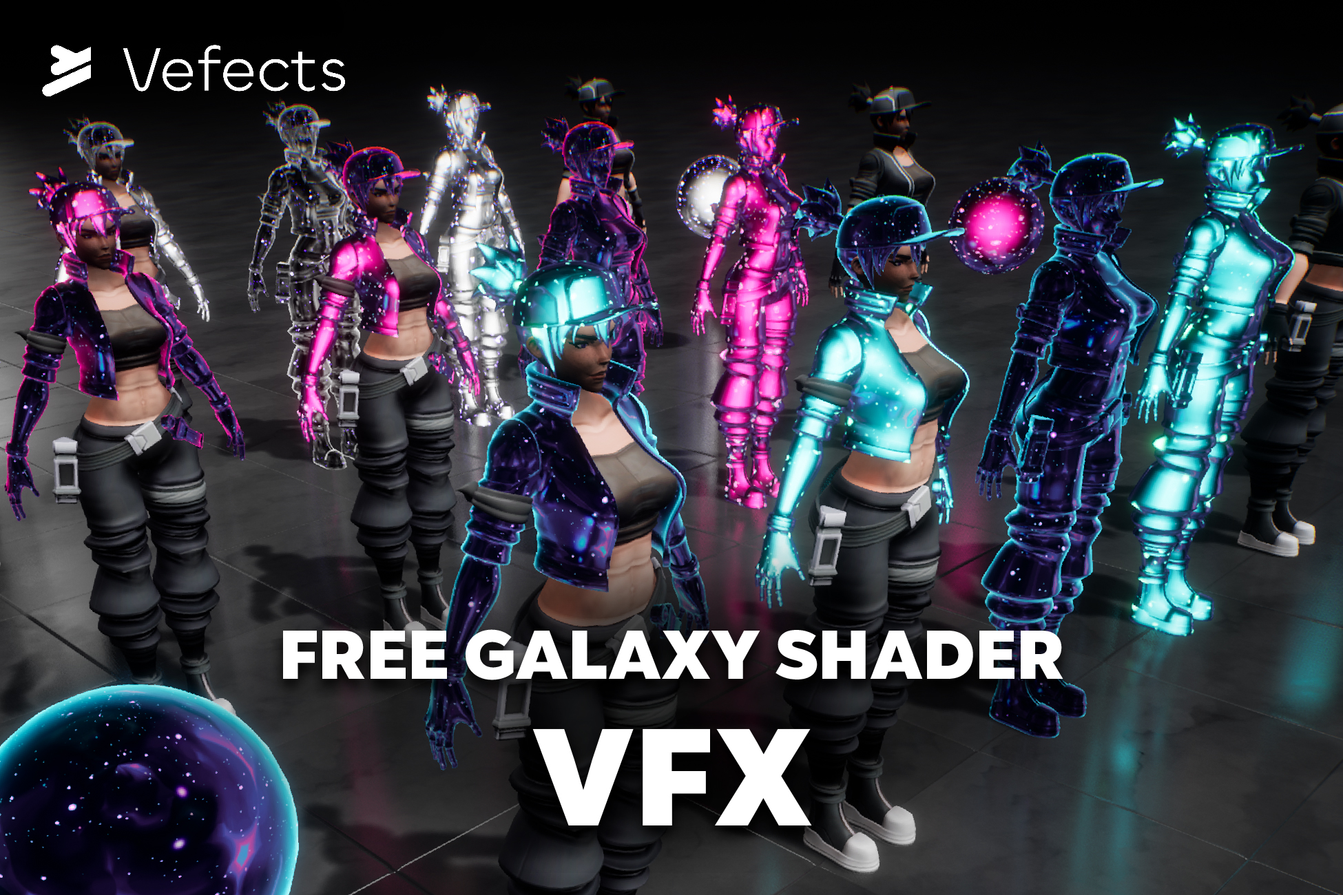 Cover image for Free Galaxy Shader - Unity DEMO