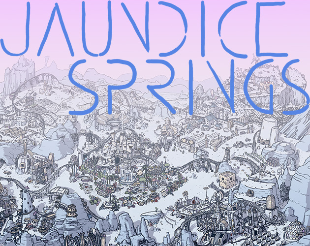 Cover image for Map of Jaundice Springs