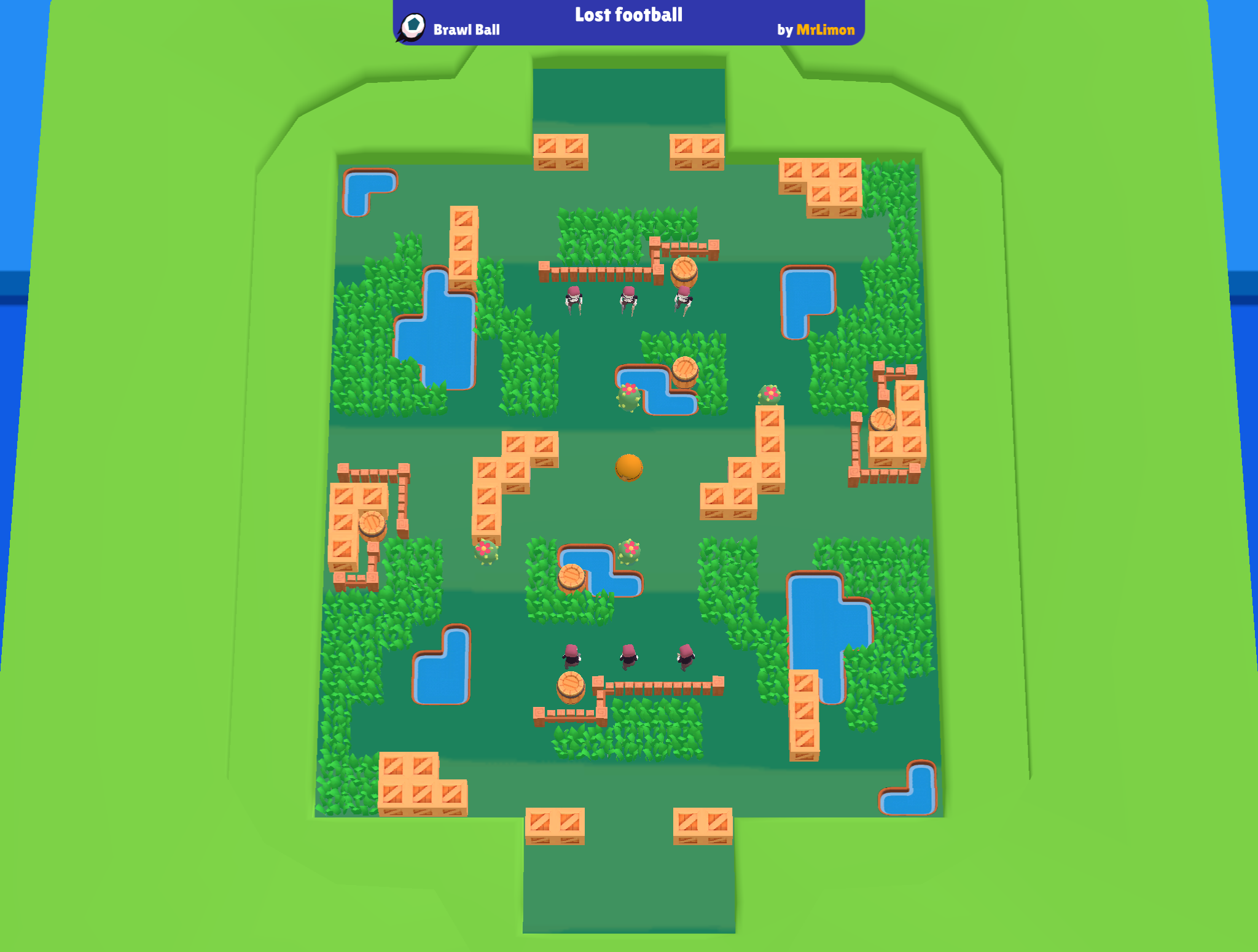 Best map for brawl ball!