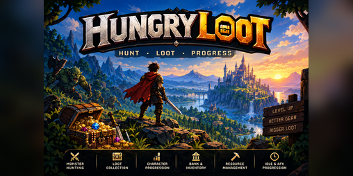 Cover image for HungryLoot Idle MMO
