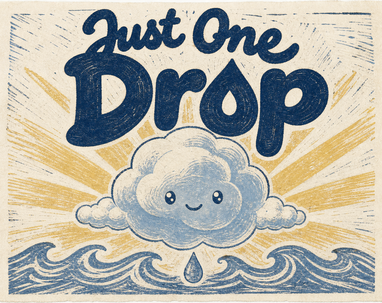Cover image for Just One Drop