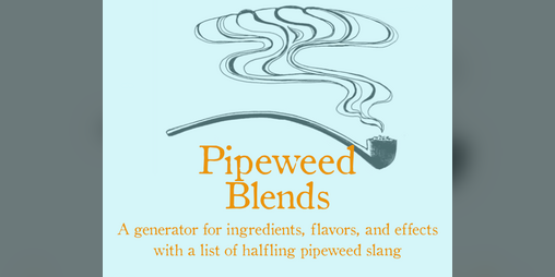 Cover image for Pipeweed Blends Generator