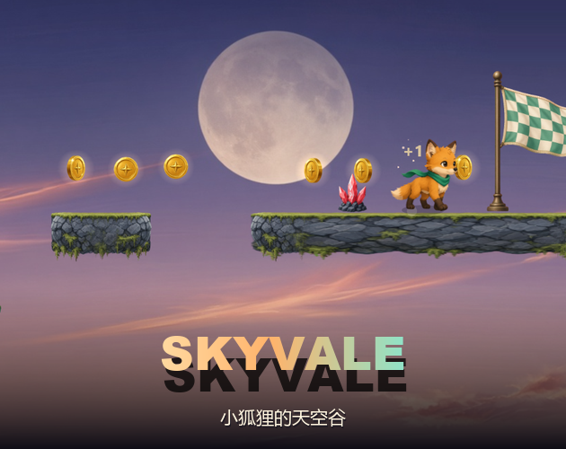 Cover image for 小狐狸的天空谷