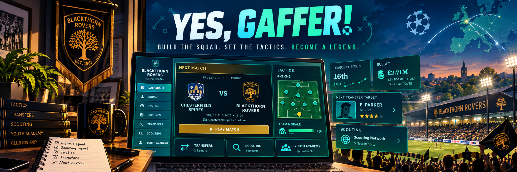 Yes Gaffer!