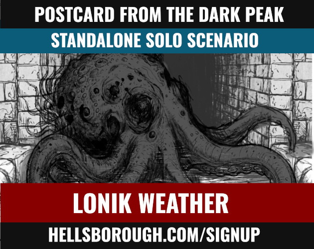 Postcard Adventure: Lonik Weather (Dark Peak Solo RPG)