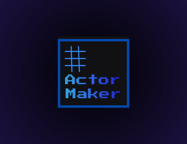 Cover image for Actor Maker — Draw RPG Maker MV/MZ Characters & Sprite Sheets Easily