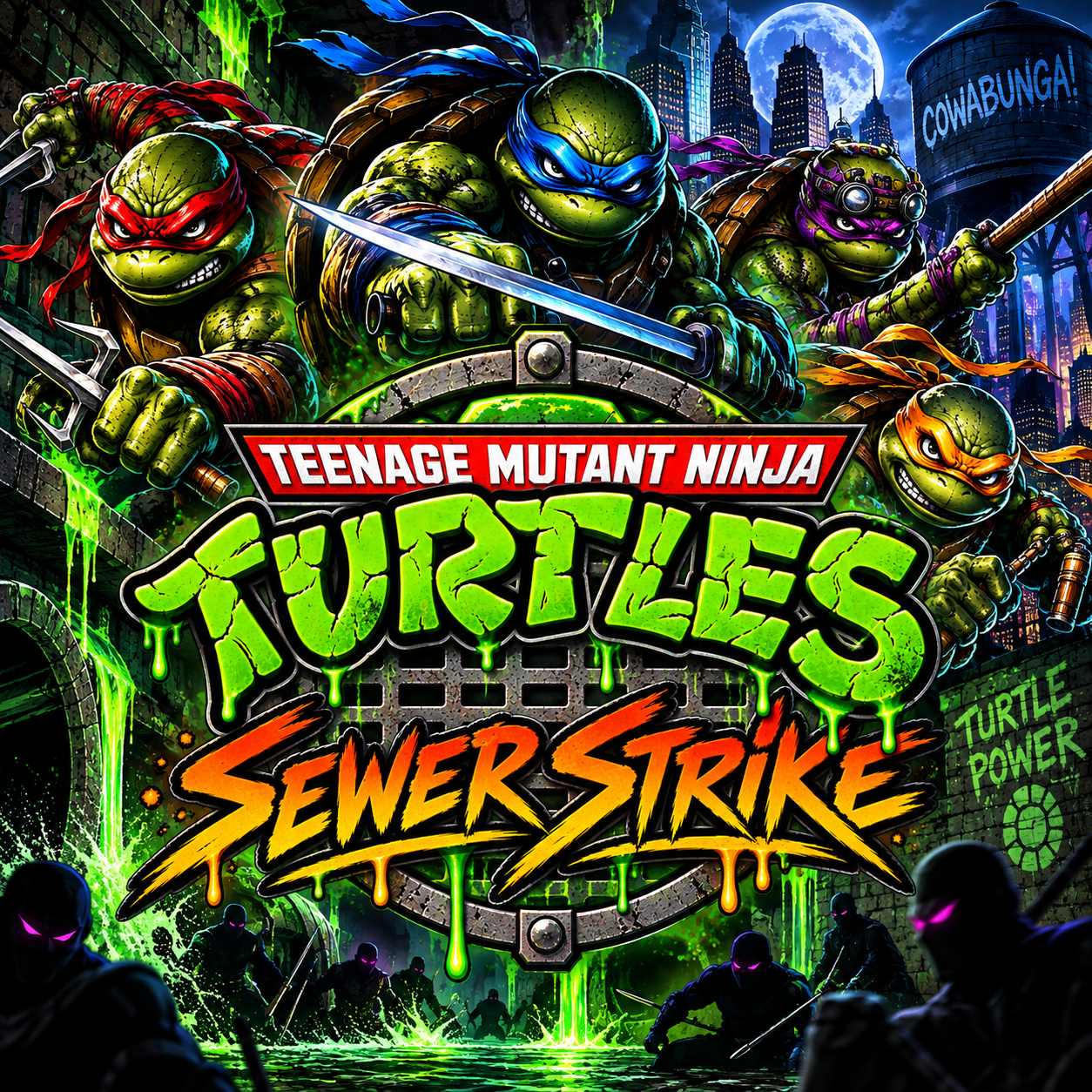 Cover image for TMNT: Sewer Strike