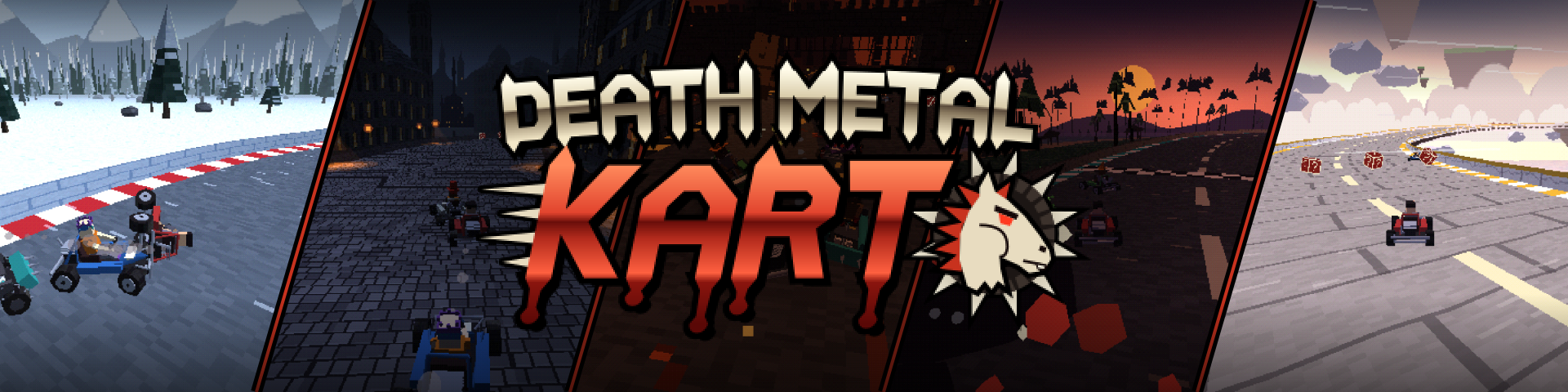 DEATH METAL KART!