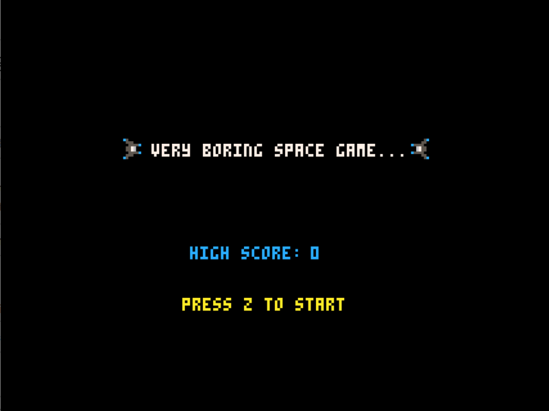 Very Boring Space Game by Mitchell Loewen