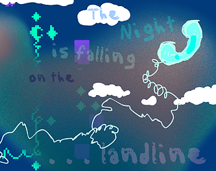 The Night is falling on the landline ~ Η Νύχτα βραδιάζει στο τηλέφωνο game screenshot