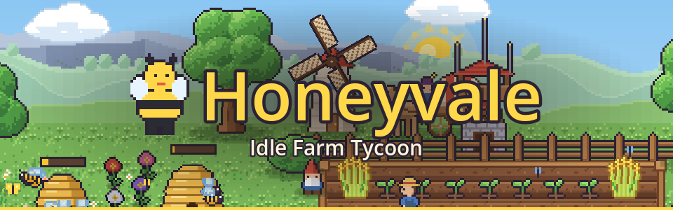 Cover image for Honeyvale: Idle Farm Tycoon