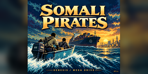 Cover image for Somali Pirates (Works on MegaDrive/Genesis)