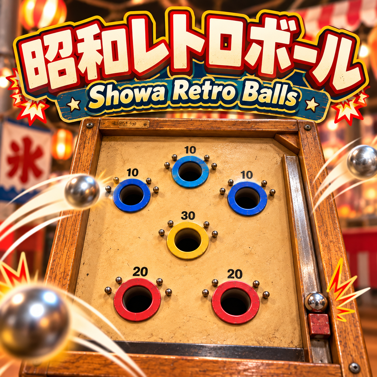 Cover image for Showa Retro Balls-昭和レトロボール-