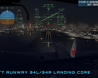 Flight Landing Simulator - Tokyo Haneda Airport