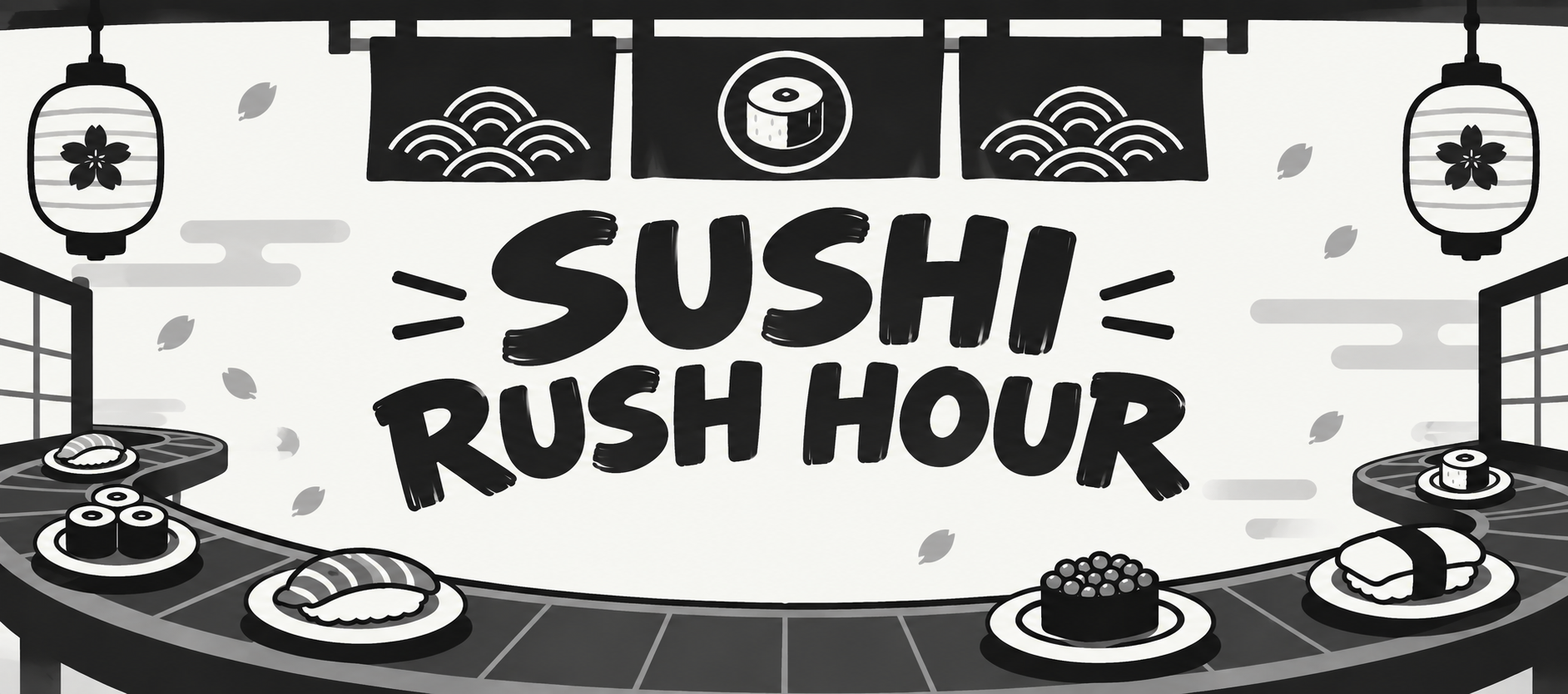 Cover image for Sushi Rush Hour