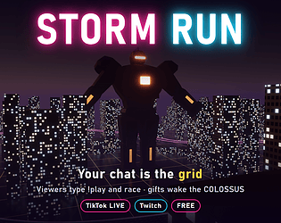 STORM RUN game screenshot