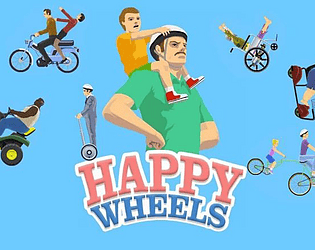 Happy Wheels game screenshot