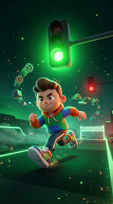 Cover image for Green Light Red Light