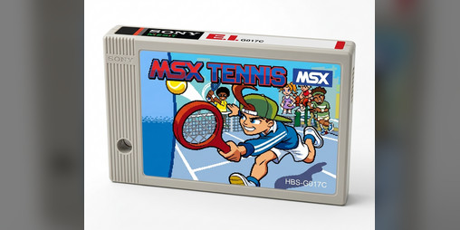 Cover image for MSX Tennis