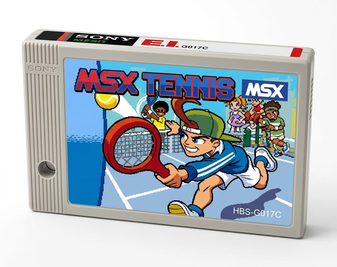 Cover image for MSX Tennis