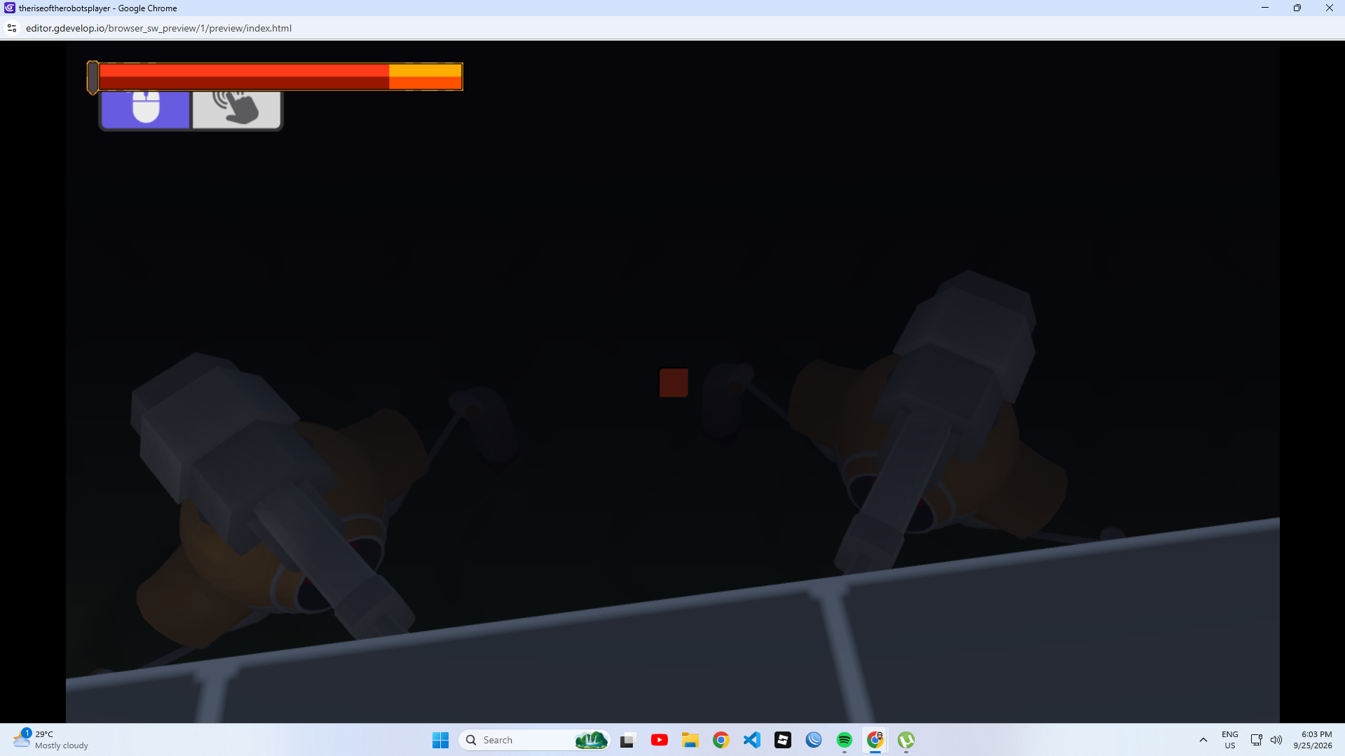 Cover image for THE RISE OF THE ROBOTS 3D test