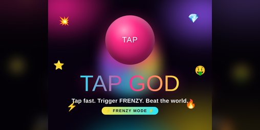 Cover image for TAP GOD