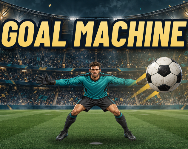 Cover image for Goal Machine: Soccer Striker