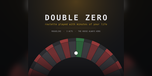 Cover image for DOUBLE ZERO