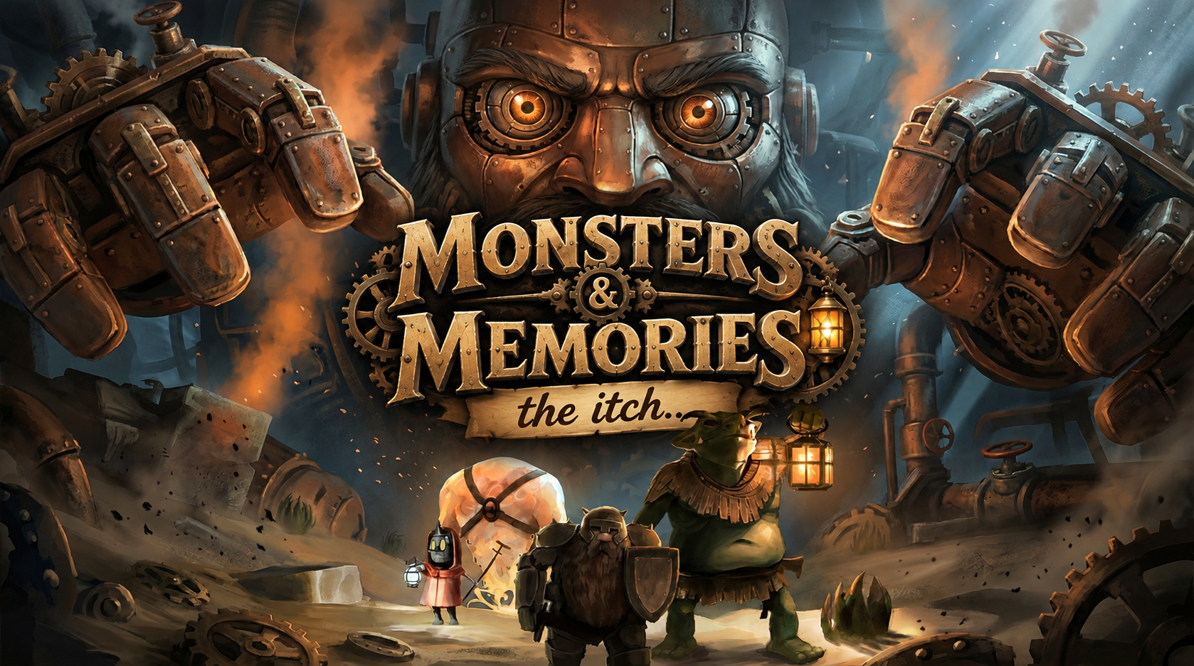 Cover image for Monsters & Memories, the itch