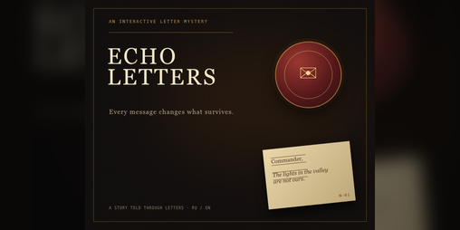 Cover image for Echo Letters