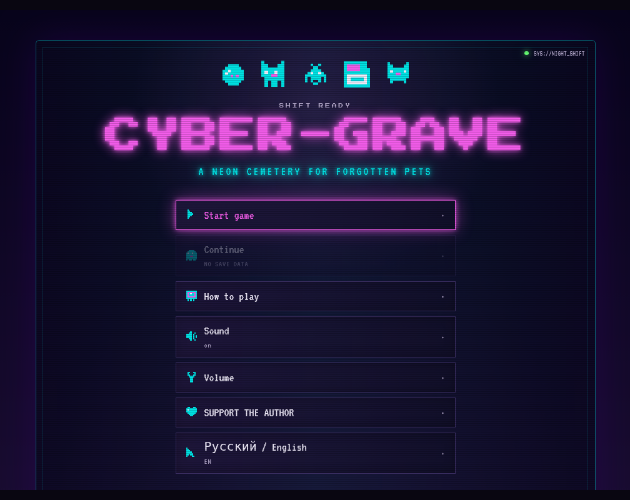 Cover image for Cyber-Grave: Night Shift