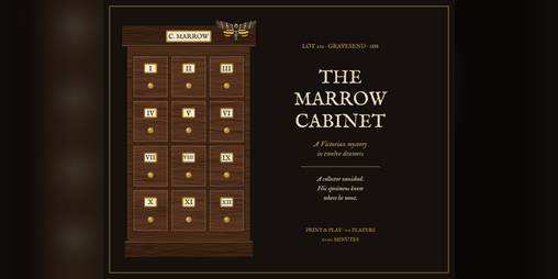 Cover image for The Marrow Cabinet
