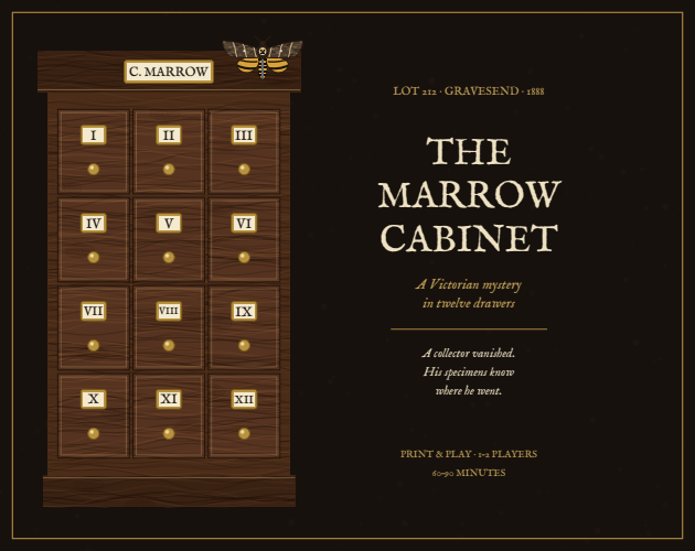 Cover image for The Marrow Cabinet