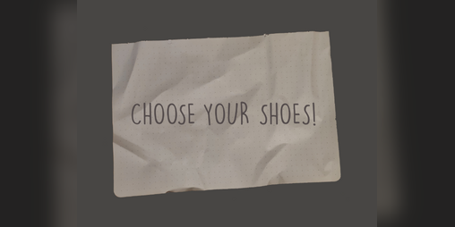 Cover image for Choose your shoes!
