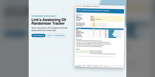 Cover image for Link's Awakening DX Randomizer Tracker
